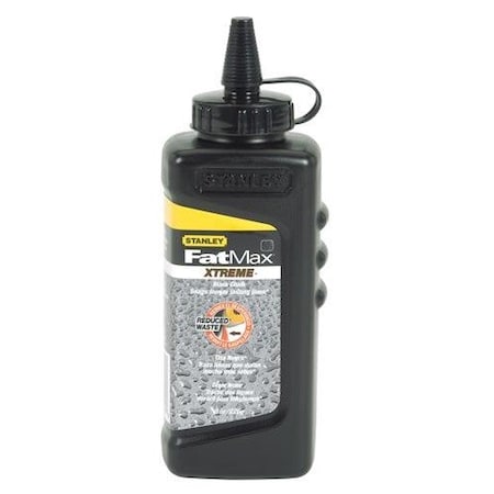 Stanley FATMAX XTREME BLACK CHALK REFILL, 8 OZ 47-822
